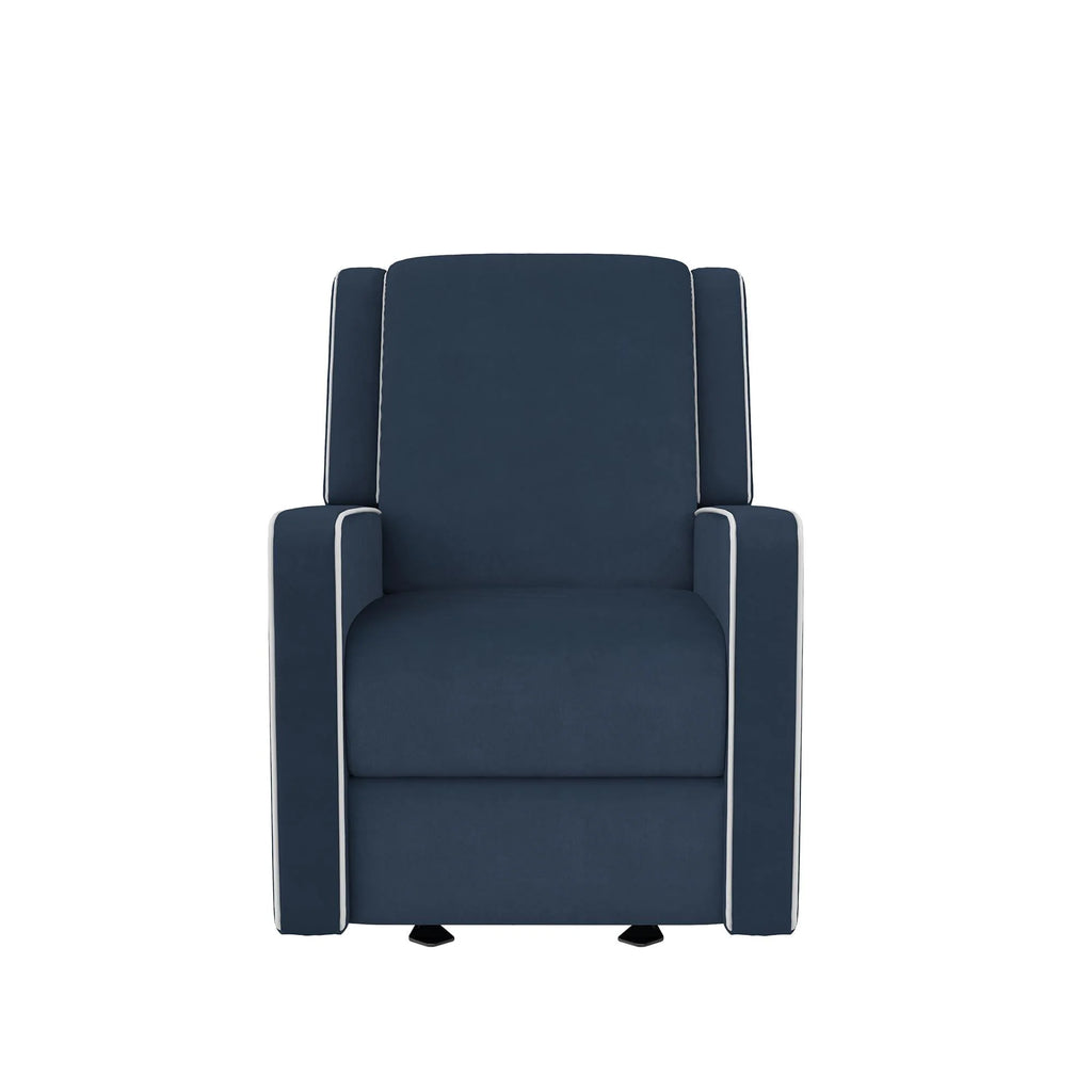 Beige Linen Nursery Rocker Recliner J159976