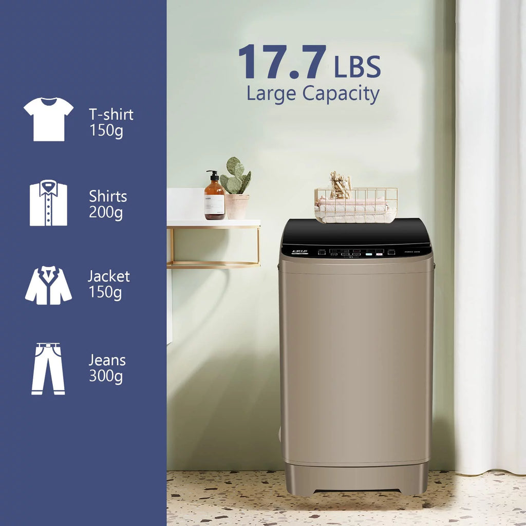 Portable 1.9 Cu.ft Fully Automatic Compact Washer C325643