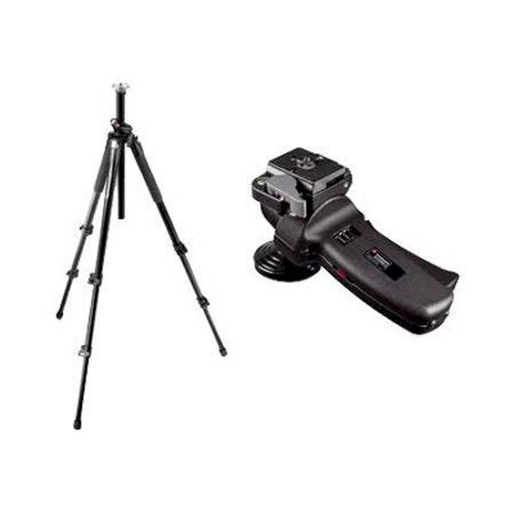 Black Tripod Kit with Grip Action Ball Head & Tripod Case I193103