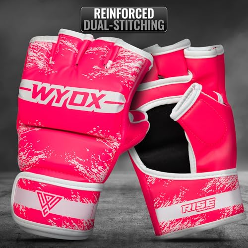 Fingerless Open Palm MMA Gloves A505948