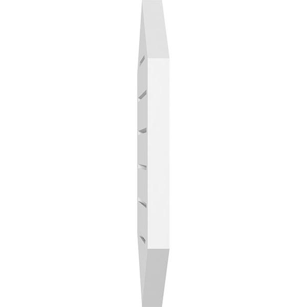 28x22W x 18x22H PVC Gable Vent Z852574