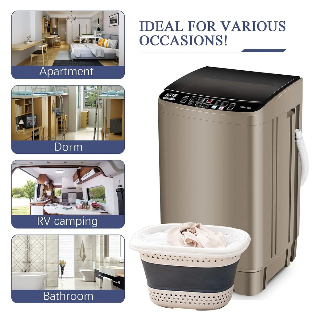 Portable 1.9 Cu.ft Fully Automatic Compact Washer C325643