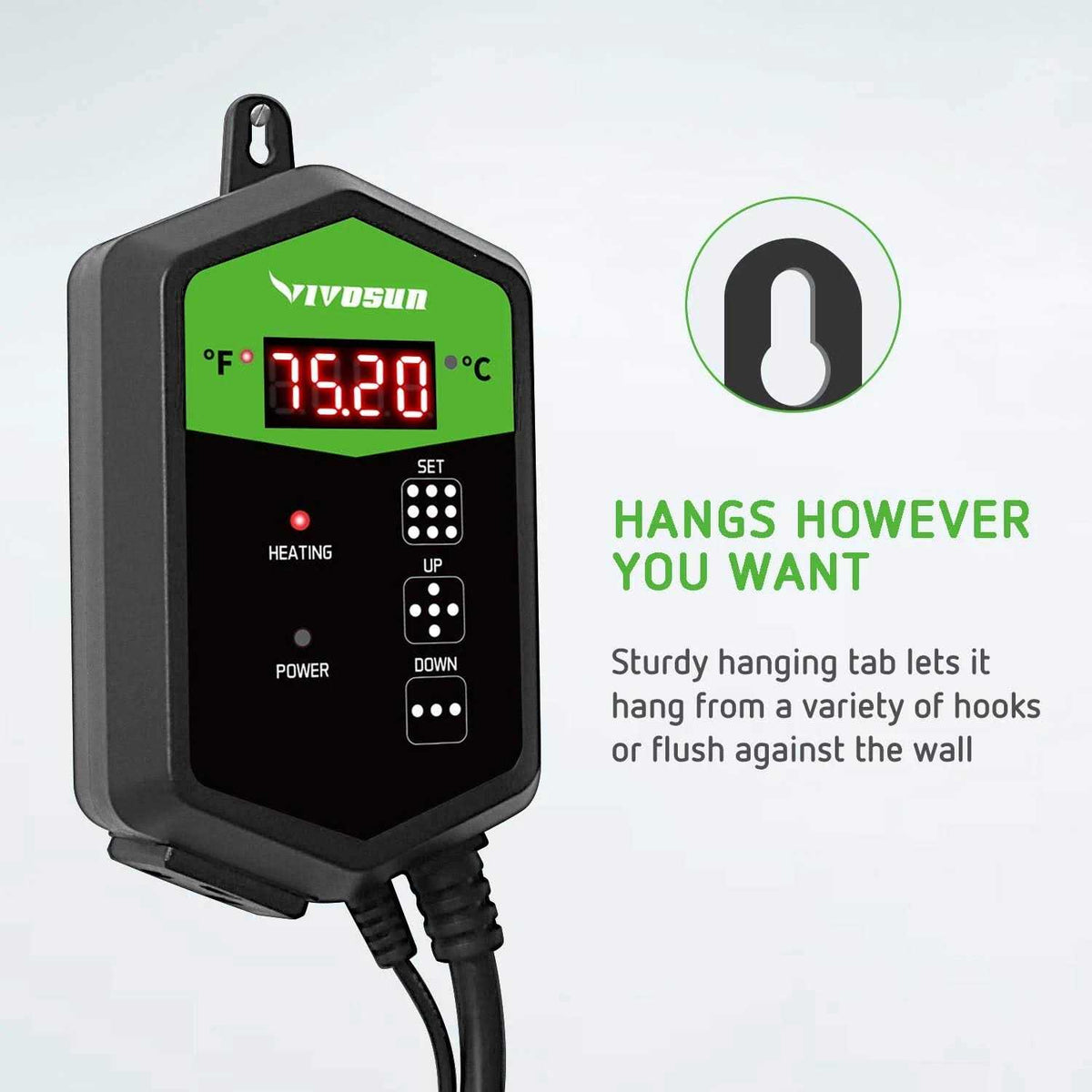 Seedling Heat Mat and Digital Thermostat Combo Set C226