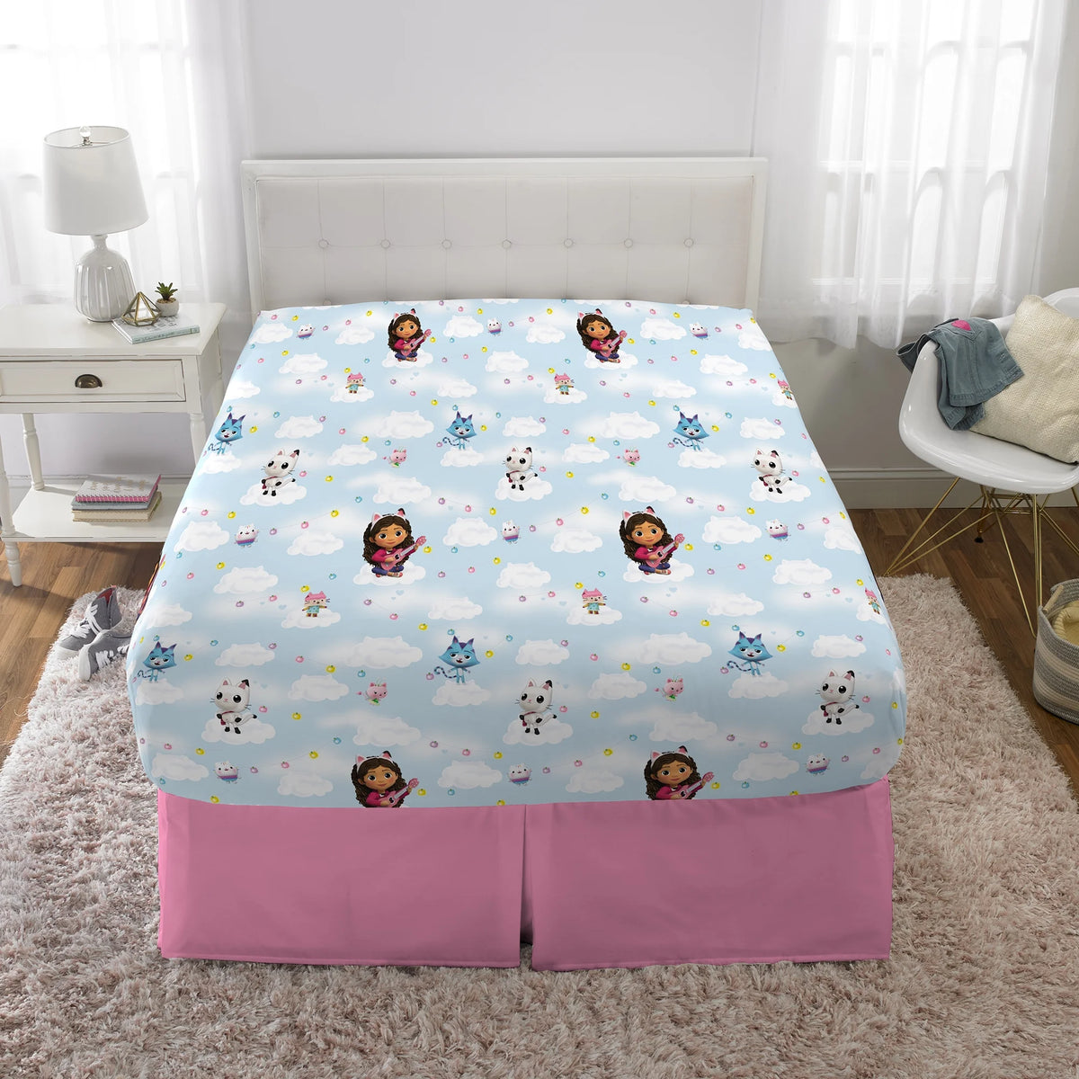 Kids Full Bed in a Bag, Comforter Sheet Set and Tote, Blue Q176902