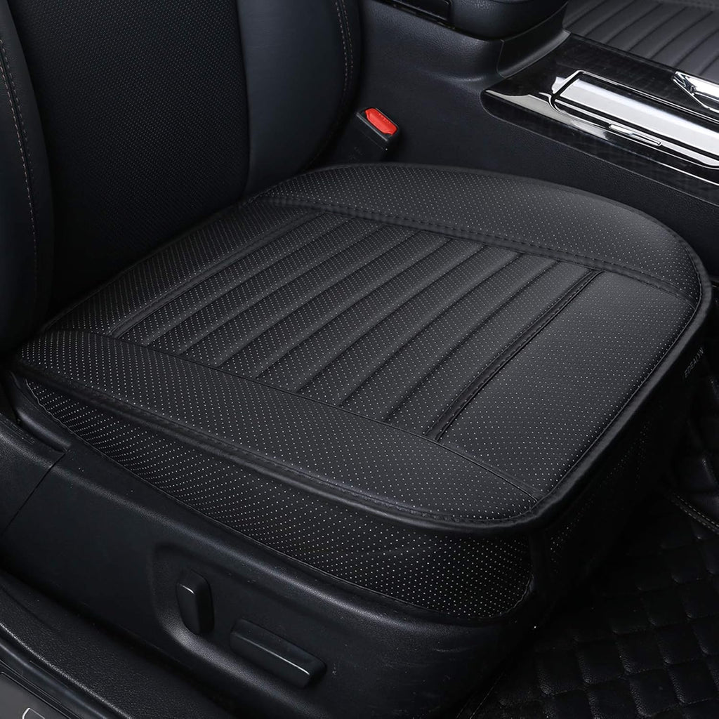 Beige-Tan PU Leather Car Seat Cover Bottom, 1pcs M934