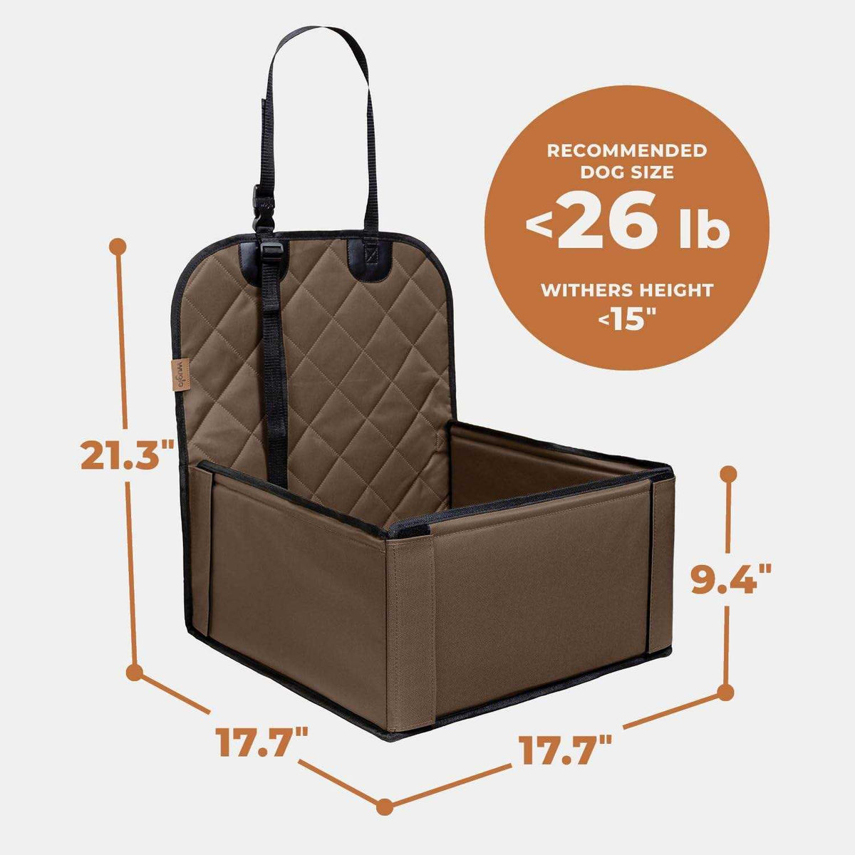 Dog Car Seat for Small to Medium-Sized Dogs B6970