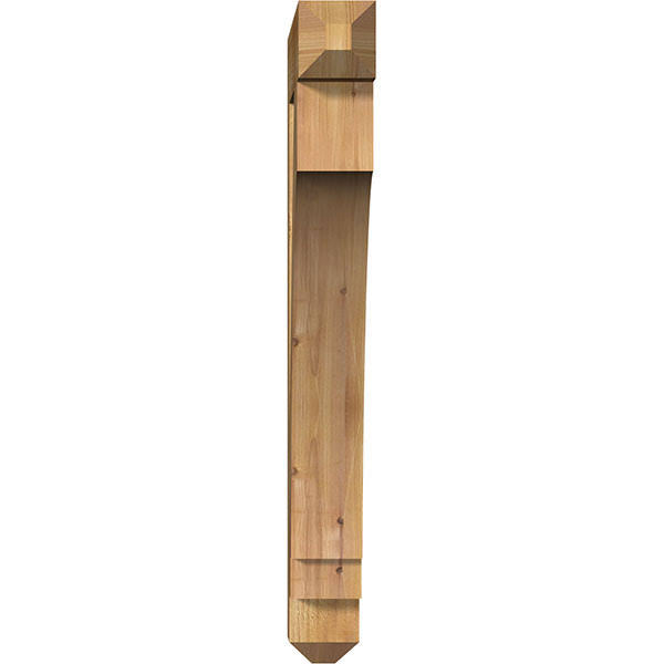 4x22W x 24x22D x 36x22H Rough Sawn Cedar Bracket U7137