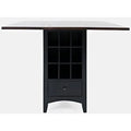 Black Counter Height Drop Leaf Dining Table G2364