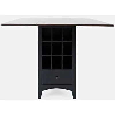 Black Counter Height Drop Leaf Dining Table G2364