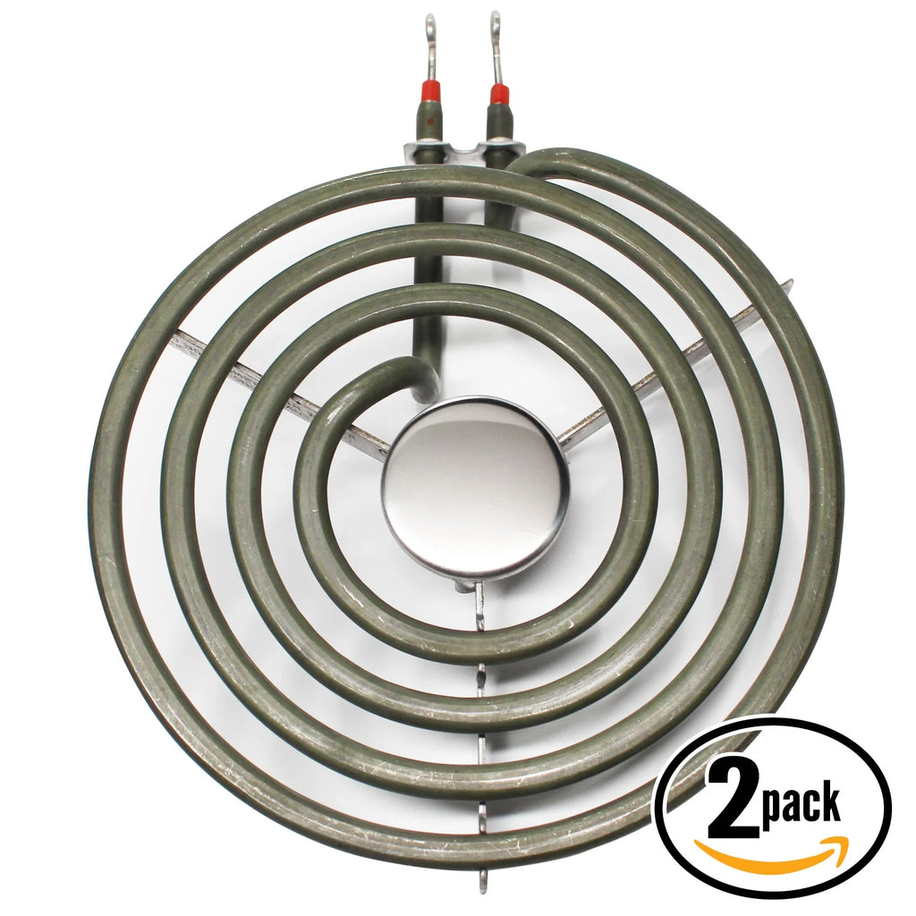 2-Pack 6 inch 4 Turns Surface Burner Element for Range, Stove & Cooktop E872