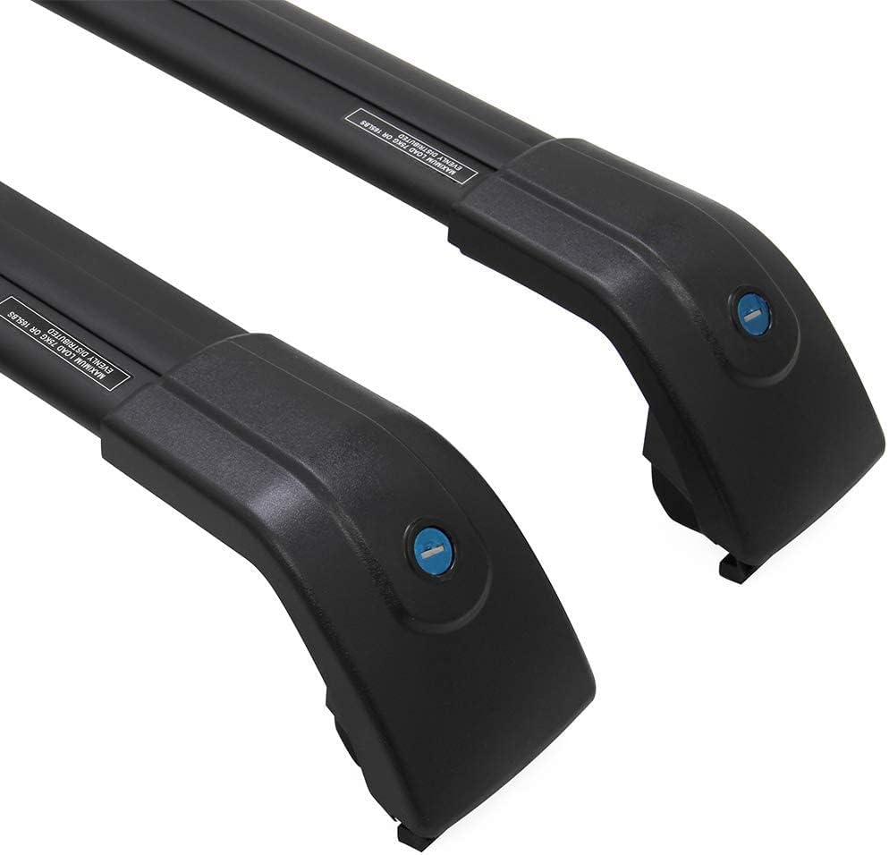 All Black Cross Bars Roof Rack Accessories T176919