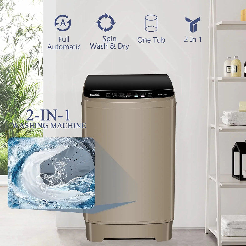 Portable 1.9 Cu.ft Fully Automatic Compact Washer C325643