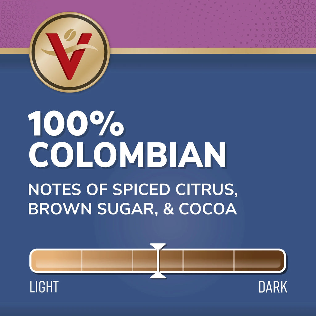 100% Colombian Coffee Single Serve Coffee Pods D539970