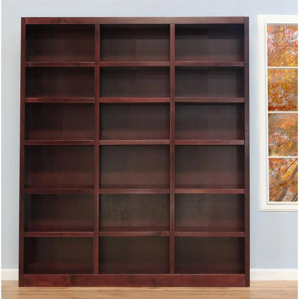 84" Tall Wood Bookcase Set of 2 E324
