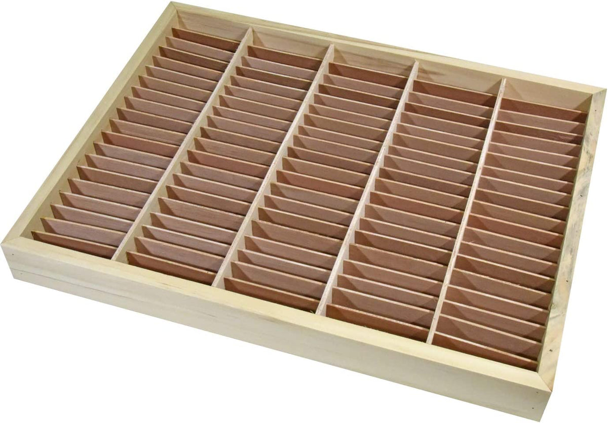 Wooden Cassette Rack Storage Rack C81015