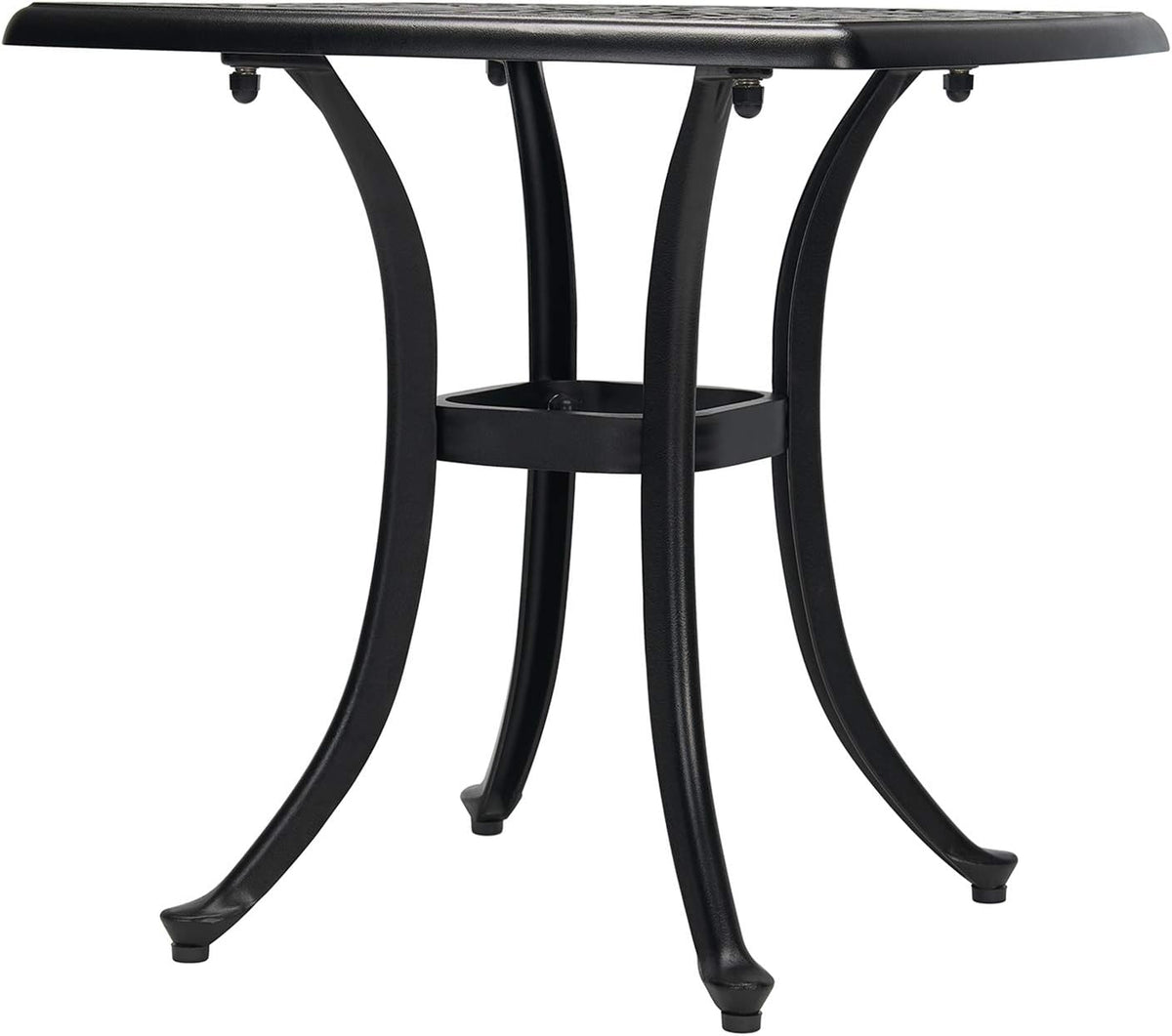3-Piece Cast Aluminum Patio Bistro Set with Rust-Resistant Table and 2 Chairs K537045