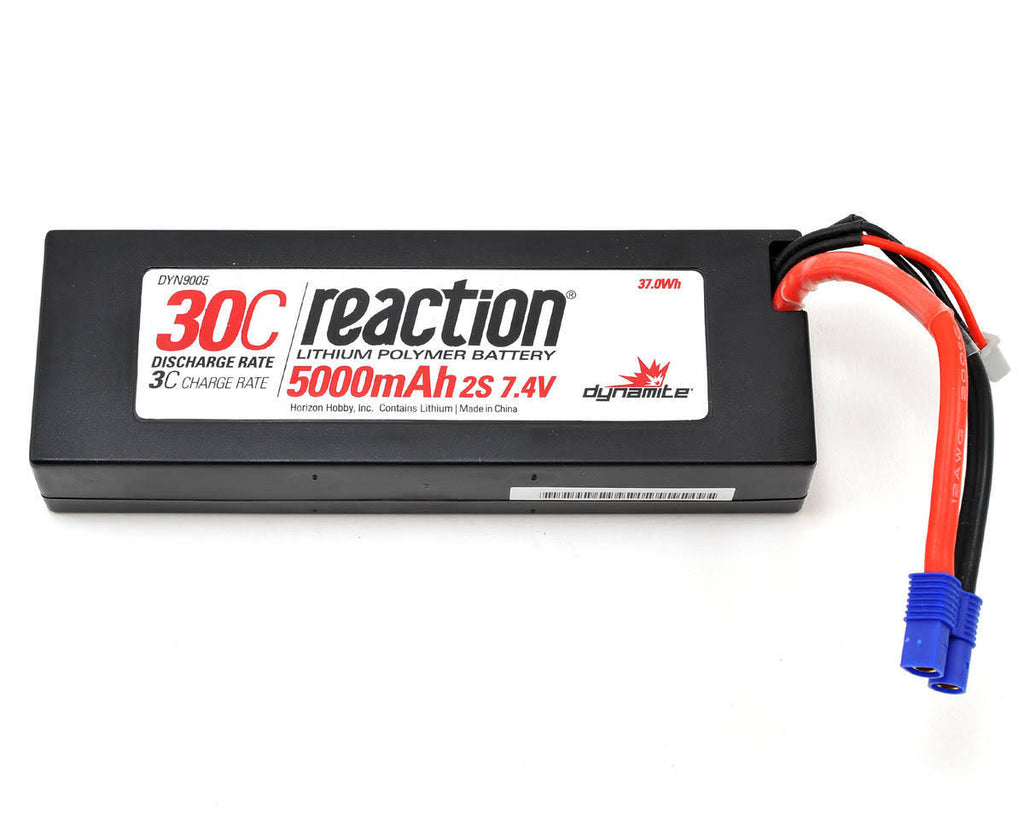 7.4V 5000mAh 2S 30C Lipo Hard Case Q867