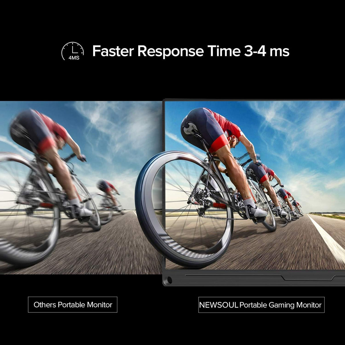 17.3 Inch IPS HDR FHD Portable Monitor with Dual Speaker E210