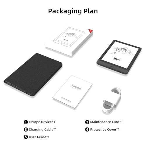 Black 6-Inch E-Ink Tablet with 32GB Storage R753013