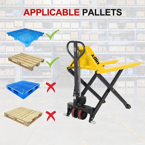 Manual Pallet Jack Hand Pallet Truck 2200lbs Capacity 3.3" Lowered 45" Lx21"W 31.5 Lift Height L262