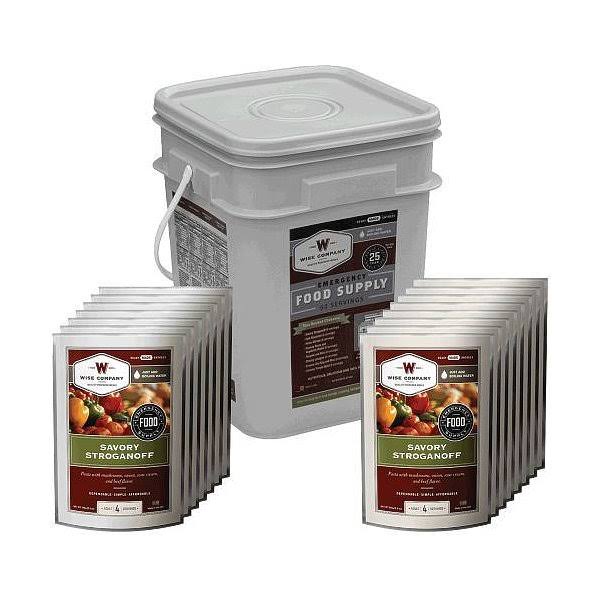 60 Servings Freeze Dried Entree Bucket W1192