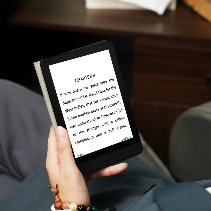 Black 6-Inch E-Ink Tablet with 32GB Storage R753013