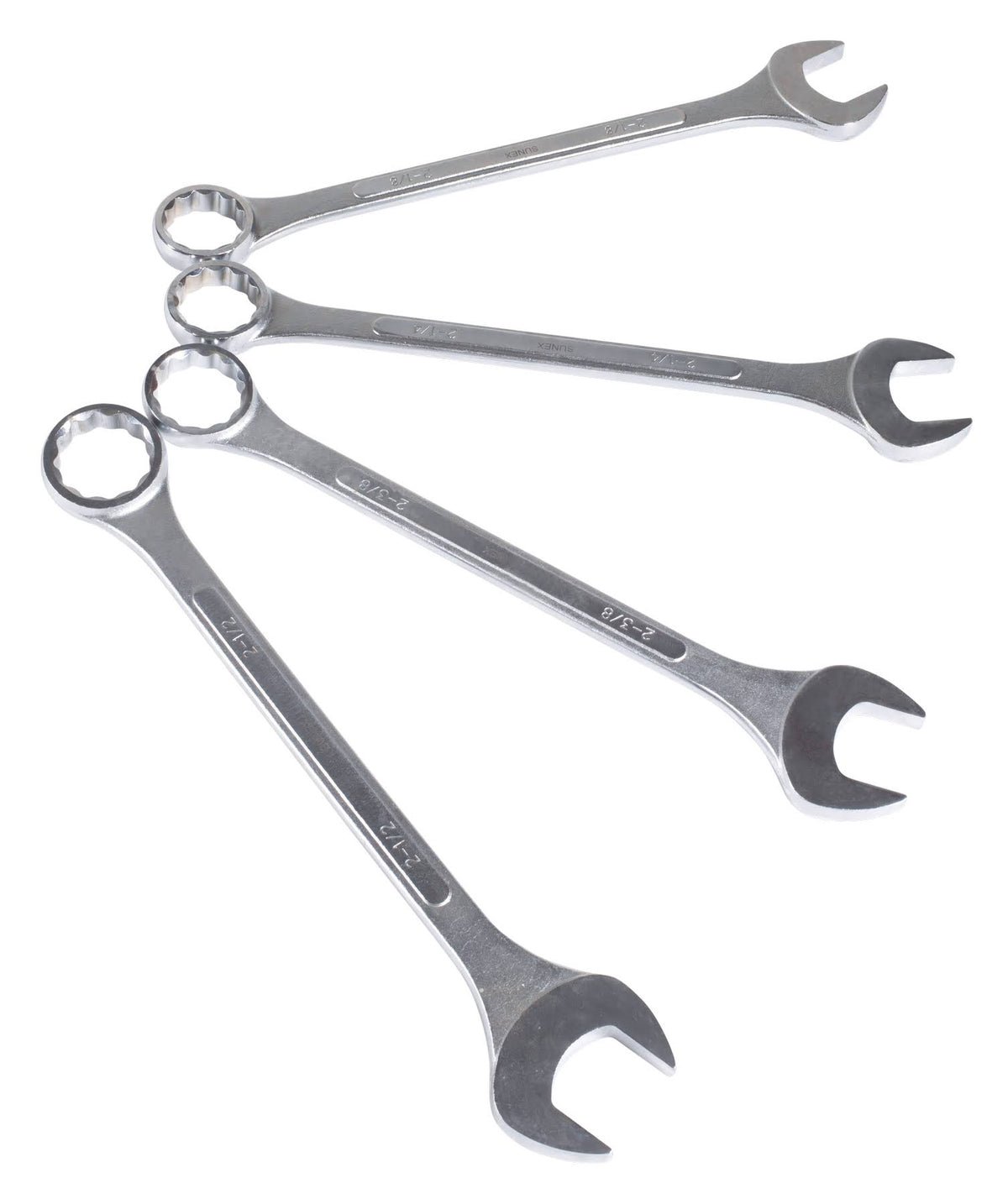 4-Piece SAE Raised Panel Combination Wrench Set I5493