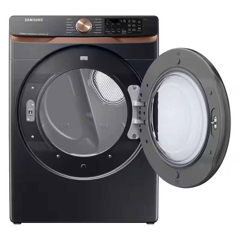 7.5 cu. ft. Smart Gas Dryer in Brushed Black V9605