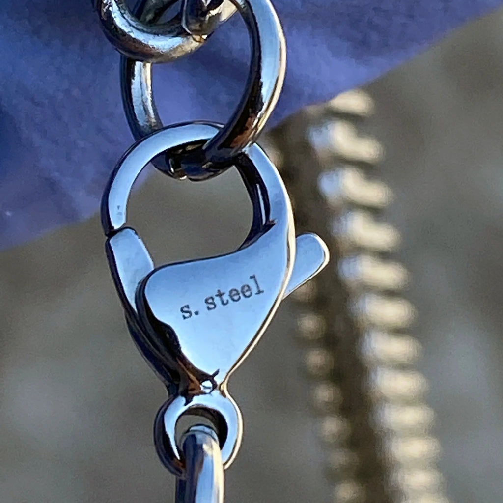 Stainless Steel Franco Chain Necklace 36" W7813