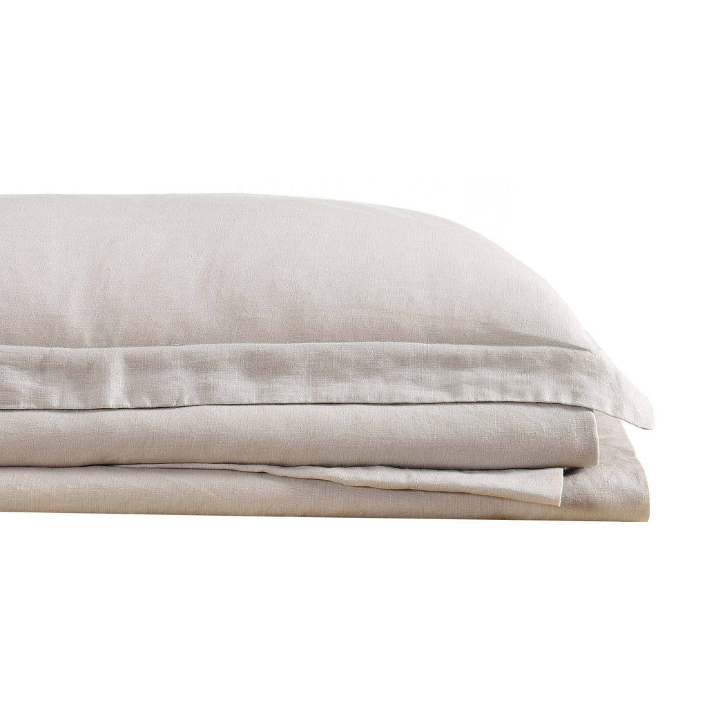 Blush Flax Linen California King Sheet Set G64865