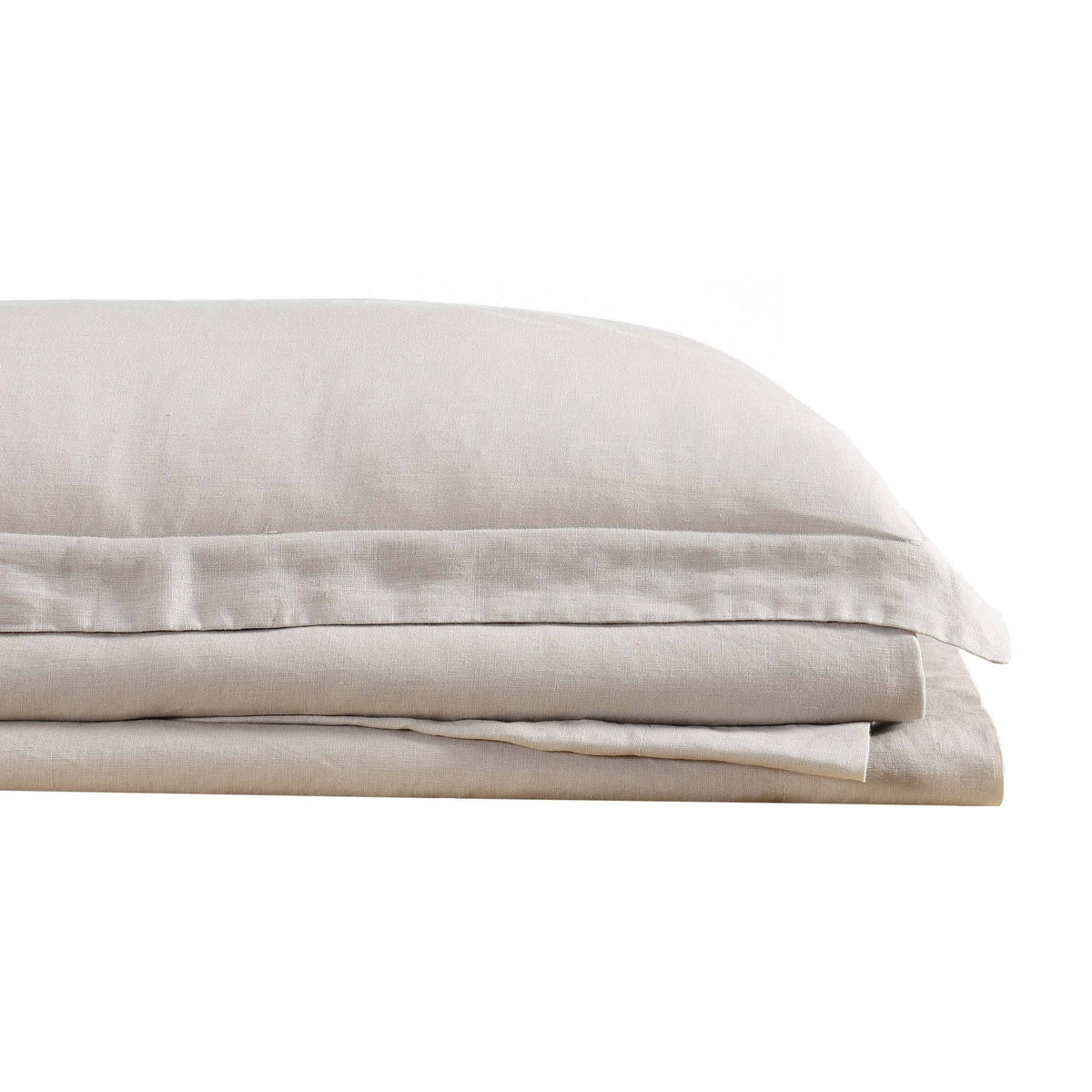 Blush Flax Linen California King Sheet Set G64865