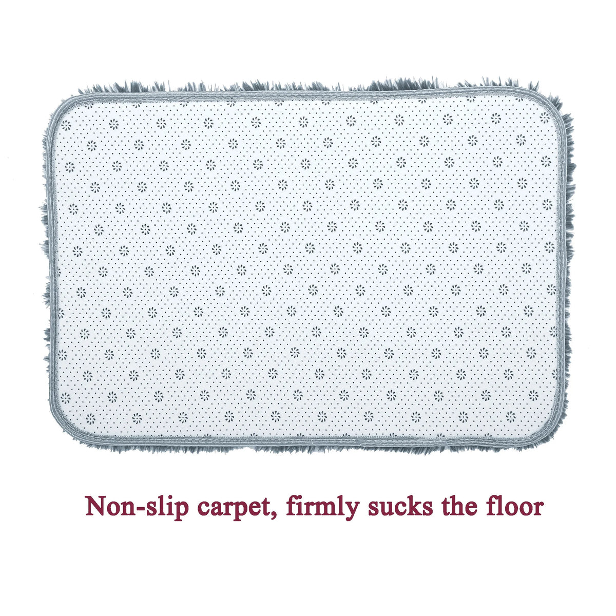 Black/Gray/Blue/Red Shaggy Area Rugs I864899