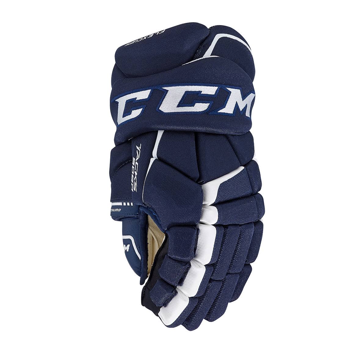 Navy White Hockey Gloves A64955