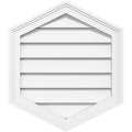 28x22W x 18x22H PVC Gable Vent Z852574