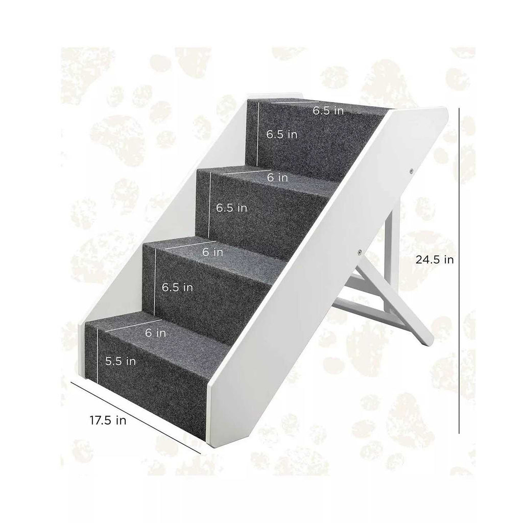Wood Dog Stairs I364865