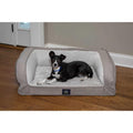 Quilted Orthopedic Bolster Dog Bed G4708