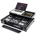 Black Label DJ Controller Glide Style Case with 1U 19 Bottom Rack C133