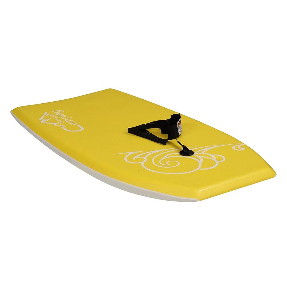 41" Lightweight Bodyboard with EPS Core, XPE Deck, HDPE Slick Bottom, and Wrist Leash M8880