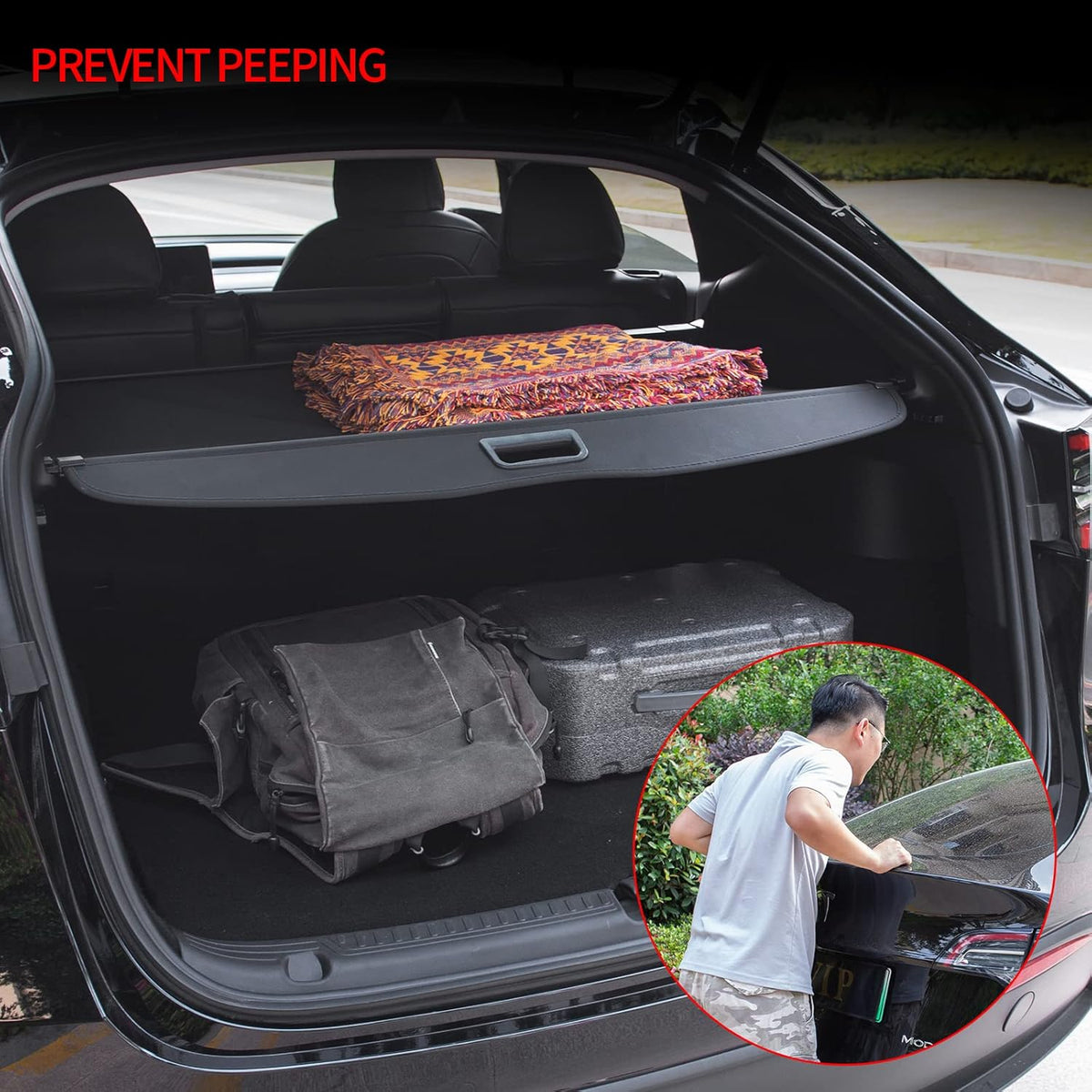 Retractable Cargo Cover for Tesla Model Y Z912999