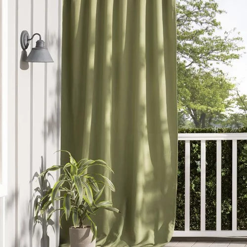 Indoor/Outdoor Single Curtain Panel X847951