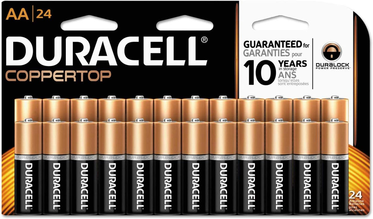 AA Alkaline Batteries, 144 Count Q4223