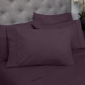 Purple 6-Piece Deep Pocket Sheet Set M445