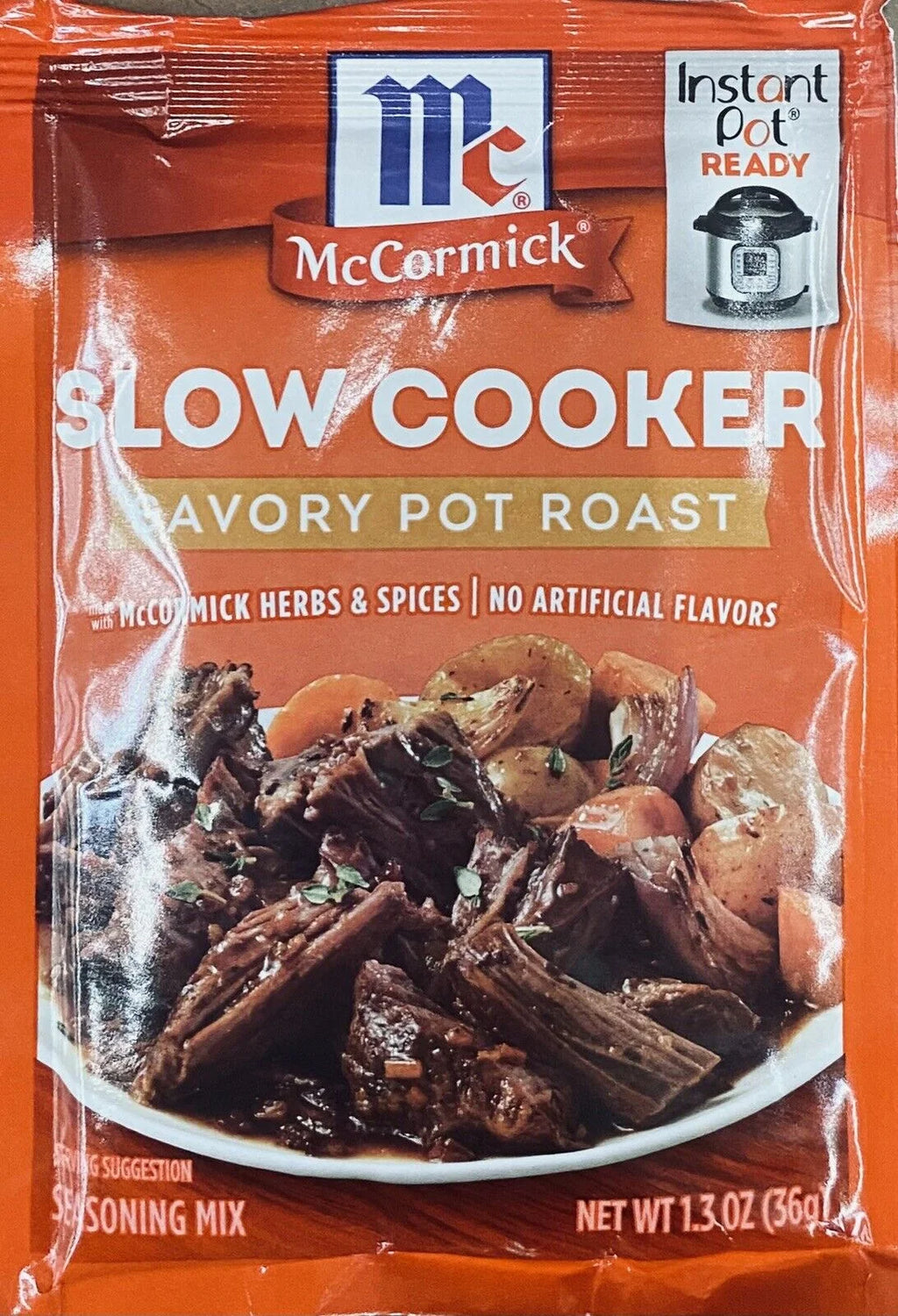 Slow Cooker Pot Roast Seasoning Mix Savory Herbs & Spices 1.3oz 2 PACK F46178