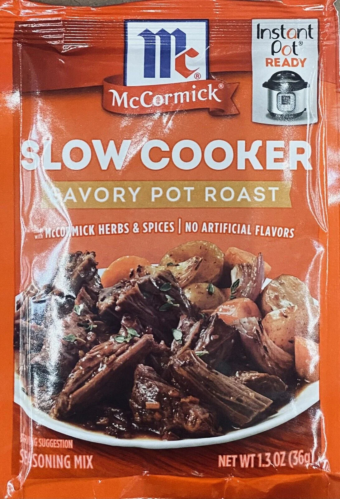 Slow Cooker Pot Roast Seasoning Mix Savory Herbs & Spices 1.3oz 2 PACK F46178