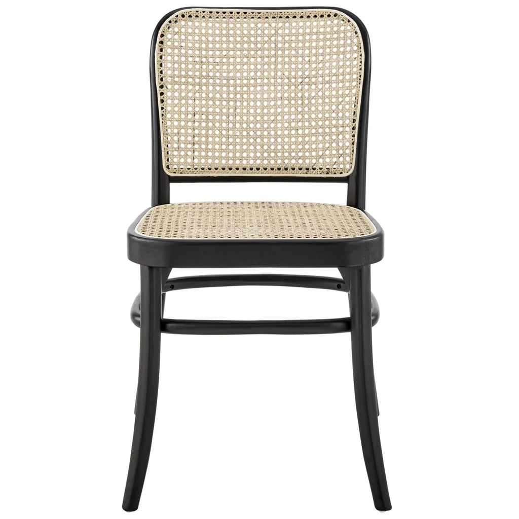 Black Wood Dining Side Chair B711