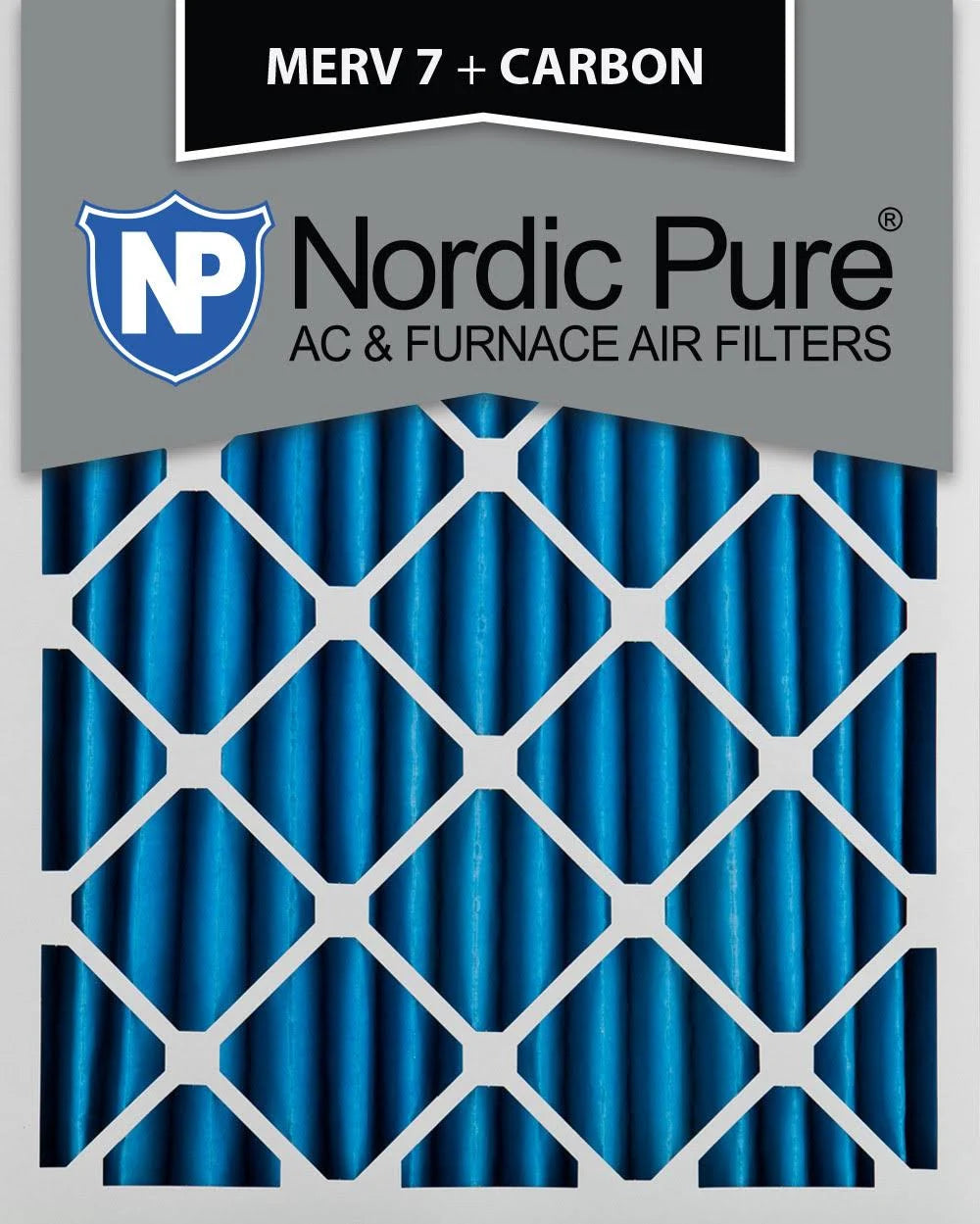12x24x2 Pleated Air Filters MERV 10 QTY 12 O3724