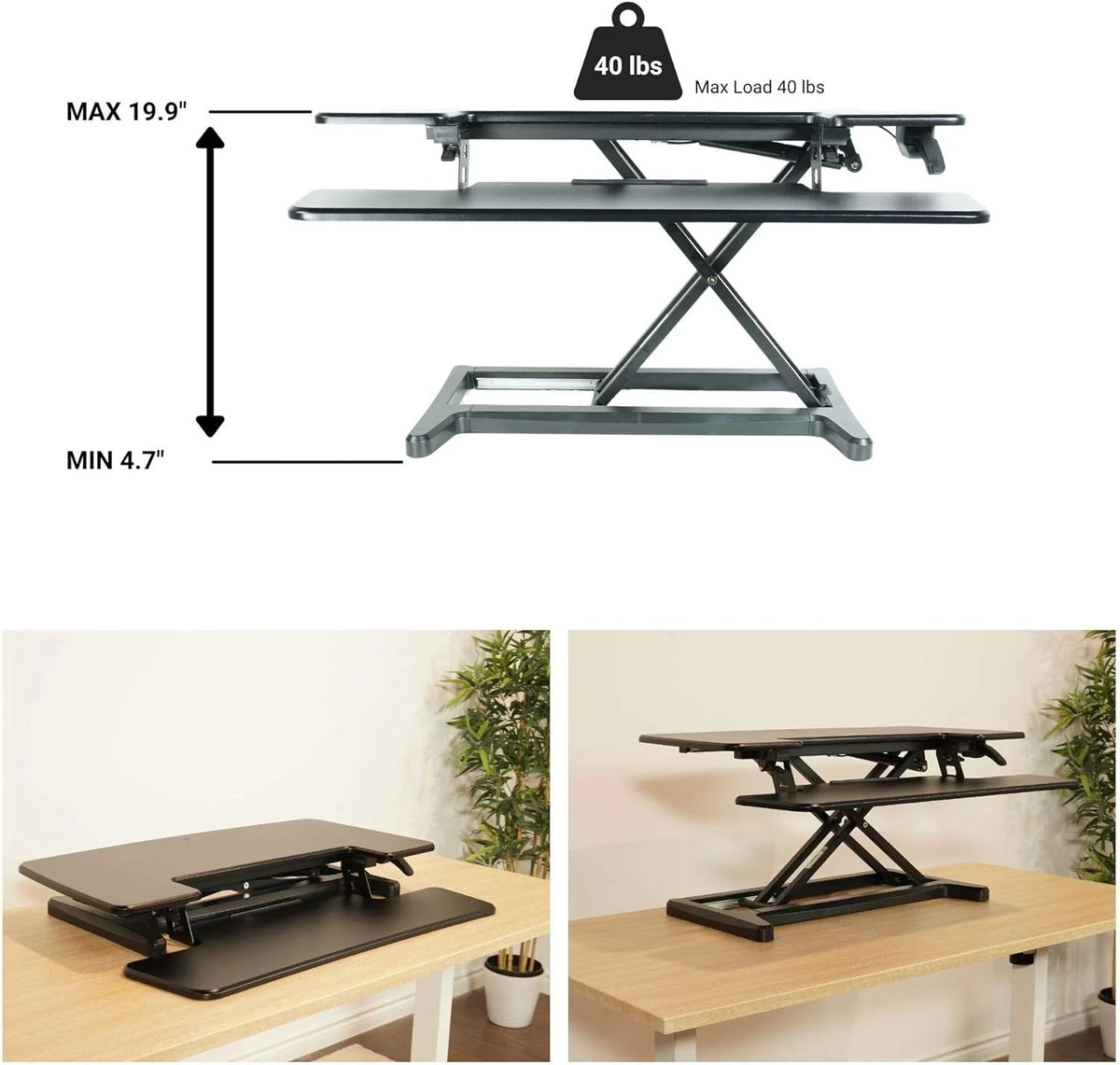 Adjustable Standing Desk Converter Z42858