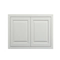 Wide Bridge Vintage White Inset Wall Cabinet - Double Door 12 C817663