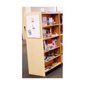 Butternut Single Face Shelf Adder Bookcase Q62194