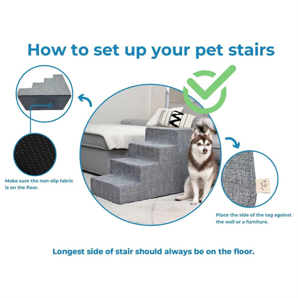 CertiPUR-US Certified Foam Pet Steps Stairs V357321